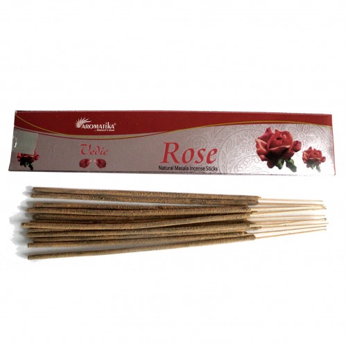 Indijske dišeče palčke Vedic Aromatika Rose / Vrtnica