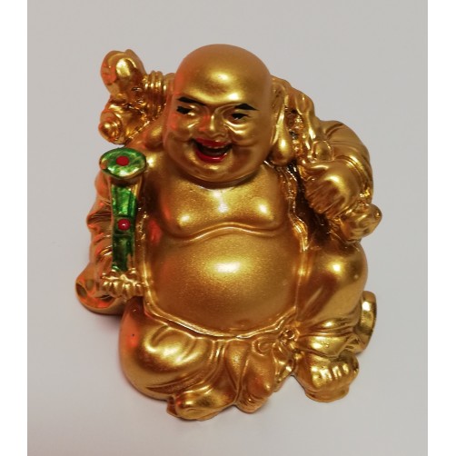 Feng Shui Smejoči Buda, simbol sreče, bogastva, obilja 5 x 6 cm 