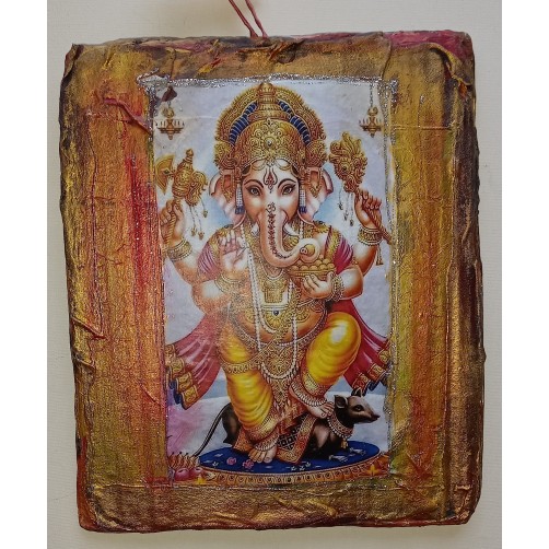 Ganesh, 22,5 x 19,5 cm