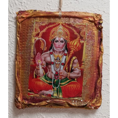 Lovilec sreče Hanuman 27 x 25 cm