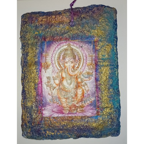 Ganesh, odstranjevalec ovir Lovilec sreče 30 x 22 cm