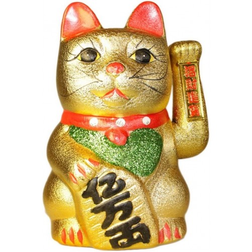 Feng Shui Mahajoča denarna mačka  26 x 17 x 12 cm