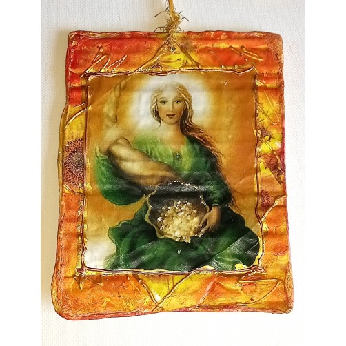 Abundancija, denarni angel, 15 x 12 cm