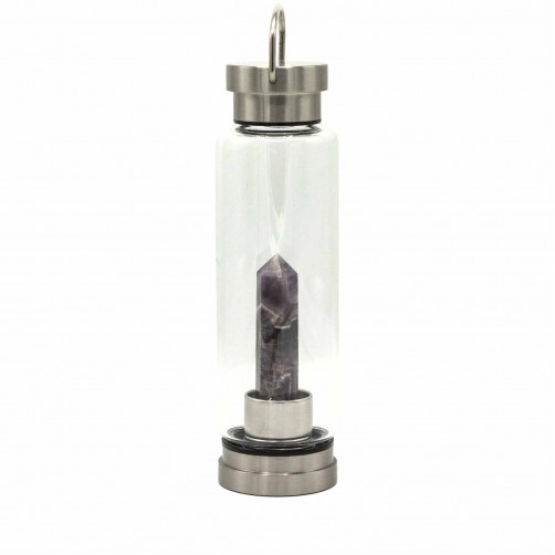 Steklenica s sproščujočim ametistom, obelisk, 500 ml