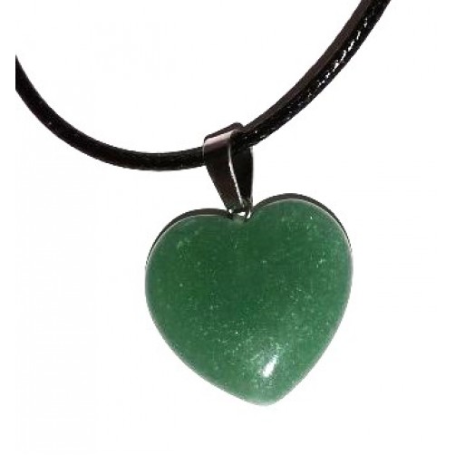 Aventurin ogrlica srce