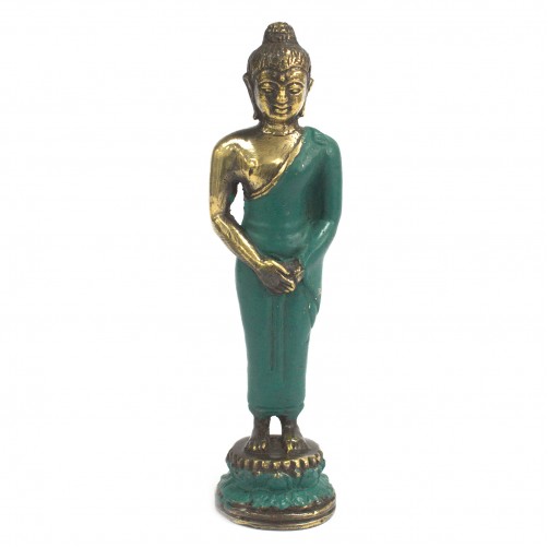 Buda stoječi kipec iz medenine