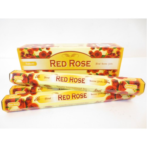 Indijske dišeče palčke Tulasi Red Rose / Rdeča Vrtnica