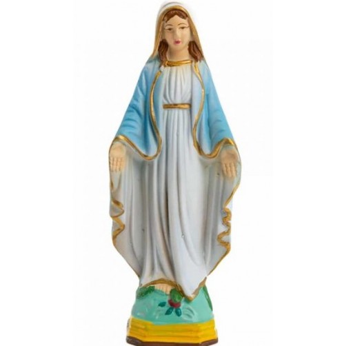 Devica Marija, ročno poslikan kip, 17 cm