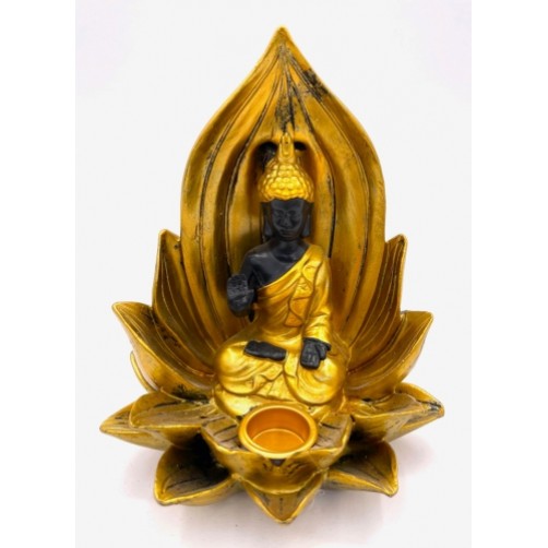 Dimna fontana in podstavek za dišeče palčke in stožce Lotus Tai Buda, 3 v 1