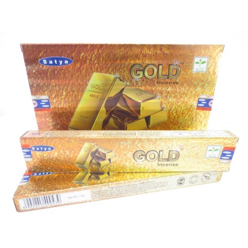 Indijske dišeče palčke Satya Gold / Zlato
