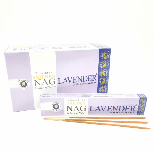Indijske dišeče palčke Lavender, sivka Golden Nag