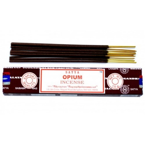 Indijske dišeče palčke Satya Satya Opium, kupi 5, plačaj 4