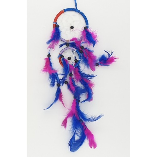 Dreamcatcher lovilec sanj modroviolet 8 x 30 cm