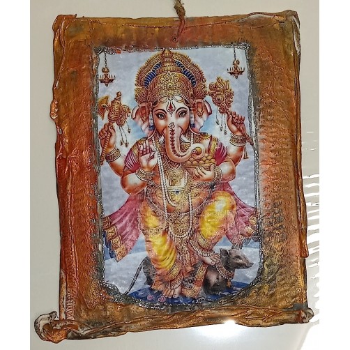 Ganesh, odstranjevalec ovir  22 x 17 cm