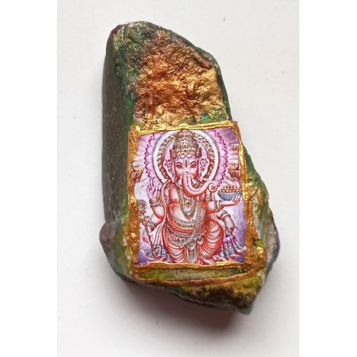 Ganesh, kamen sreče  6 x 3 cm