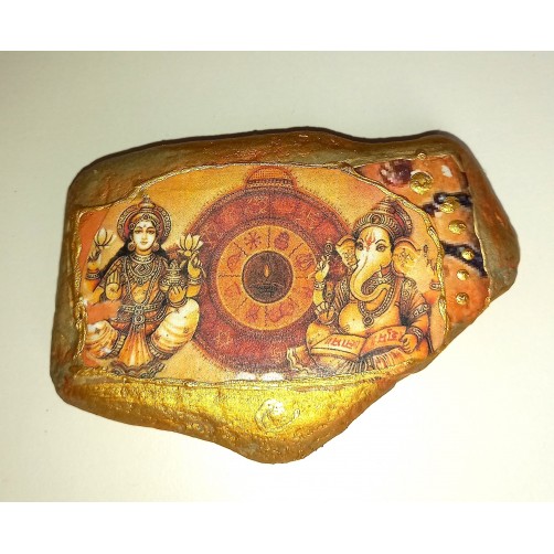 Lakshmi in Ganesh, energijski kamen sreče
