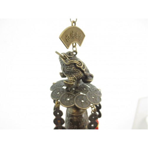 Zvonček Feng Shui  Žaba za priklic obilja