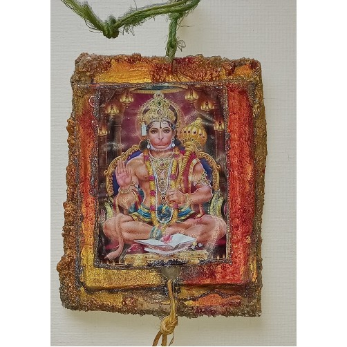 Hanuman, lovilec sreče 12 x 10,5 cm