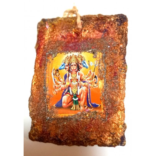 Hanuman, premagovanje strahov  17,5 x 12,5 cm