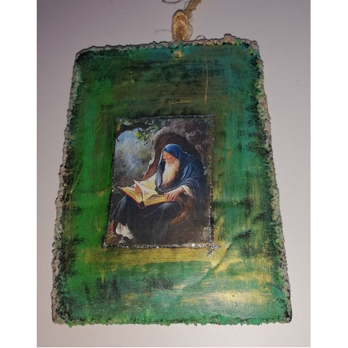 Modrec - lovilec sreče 16 x 12 cm