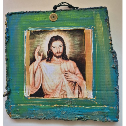 Jezusov blagoslov, 30 x 30 cm