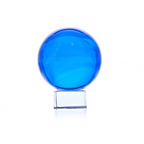 Kristalna krogla 60 mm, modra