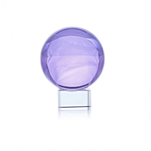 Kristalna krogla 60 mm, violet