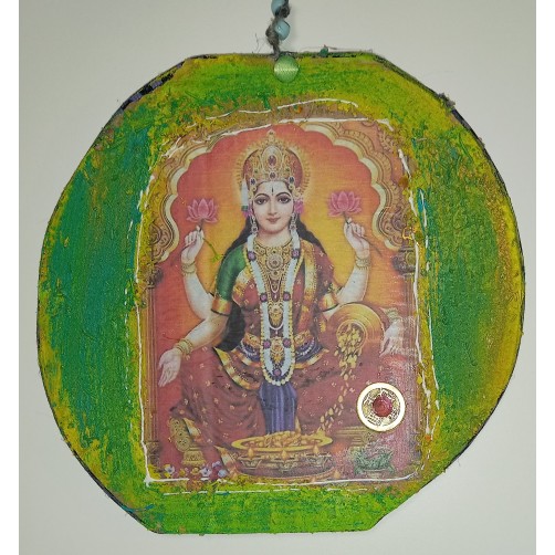 Lakshmi, boginja s kovancem sreče23 cm