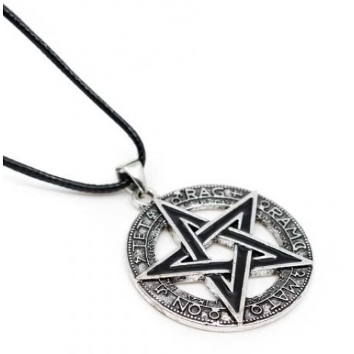 Pentagram za zaščito, ogrlica