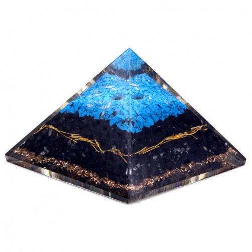 Orgonit piramida turmalin s kameno strelo 