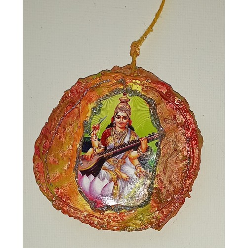 Saraswati lovilec sreče 7,5 cm