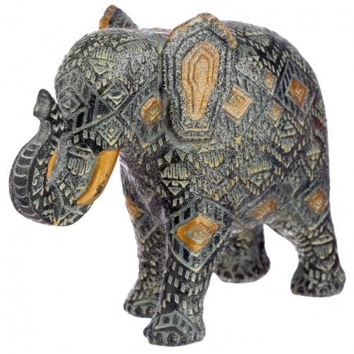 Tajski slon za srečo, silver