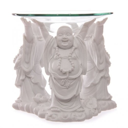 Svečnik, izparilnik za dišeča olja Srečni Buda