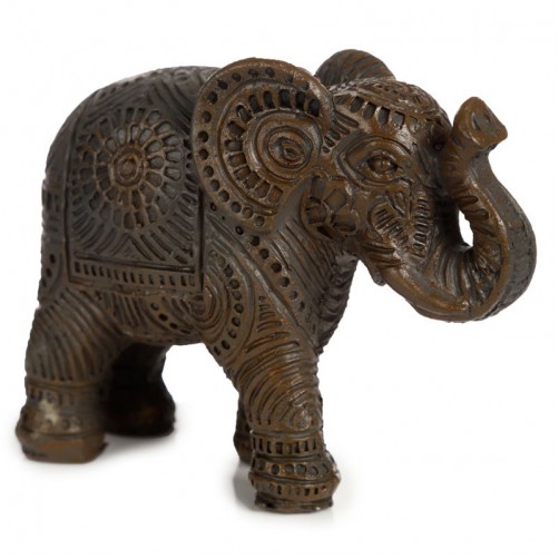 Tajski slon za srečo, učinek lesa 10 cm
