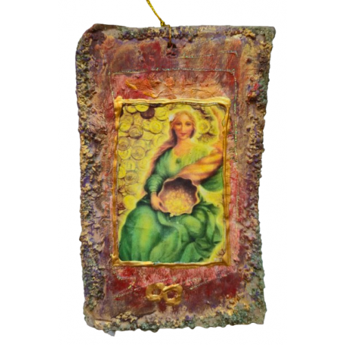 Abundancija, simbol obilja in blaginje, 15 x 9 cm