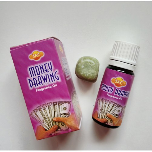 Denarna podpora, žad in dišavno olje Money Drawing