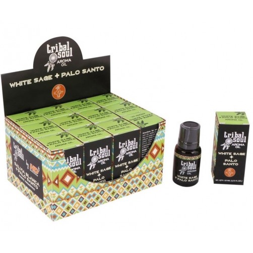 Aromatično olje, Tribal Soul, Beli žajbelj in Palo Santo