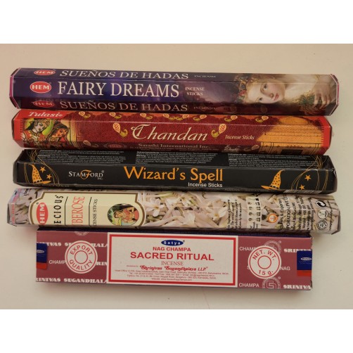 Aktiviranje intuicije, komplet dišečih palčk