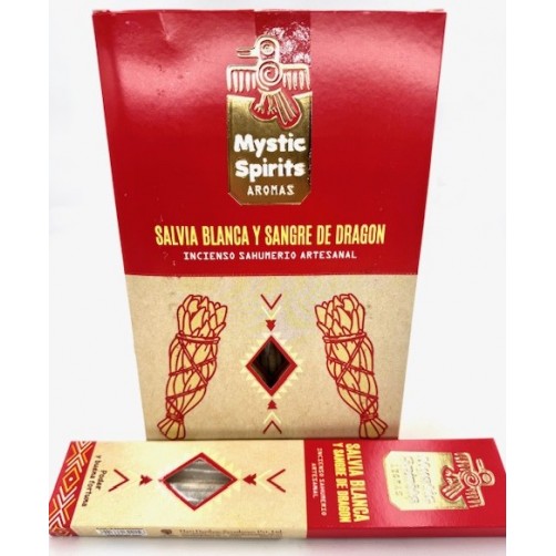 Dišeče palčke, Mystic Spirits Aromas, beli žajbelj, Dragons Blood, zmajeva kri   Dišeče palčke, Mystic Spirits Aromas, beli žajbelj, Dragons Blood, zmajeva kri
