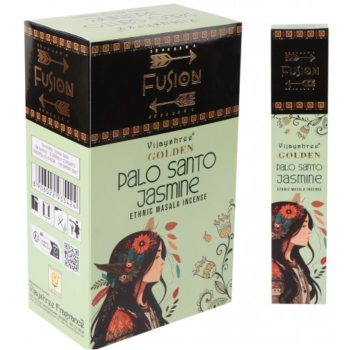 Indijske dišeče palčke, Fusion, Palo Santo & Jasmin