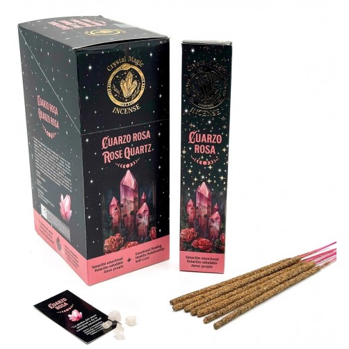 Indijske dišeče palčke, Magic Crystals, vrtnica, roževec