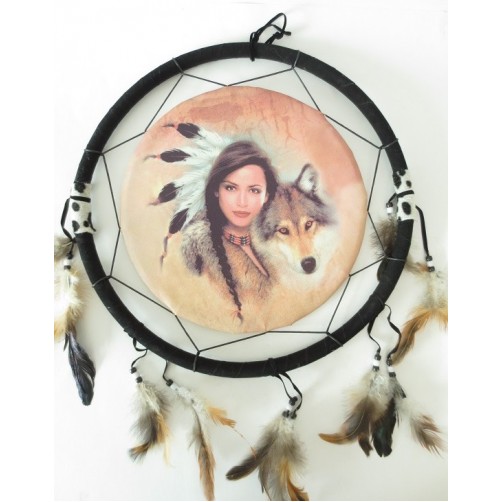 Dreamcatcher, Indijanka z volkom