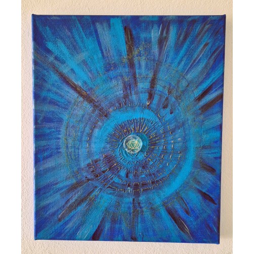 Energijska slika, Intuicija in višja zavest, 30 x 25 cm