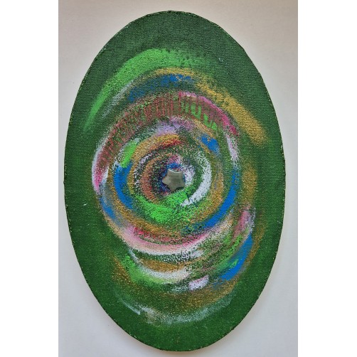 Skrivnostni portal harmonije, energijska slika, 30 x 20 cm