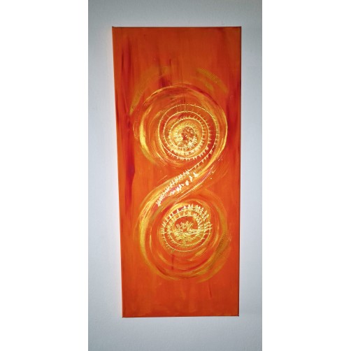 Energijska slika, Zaupanje v življenje, 70 x 30 cm          