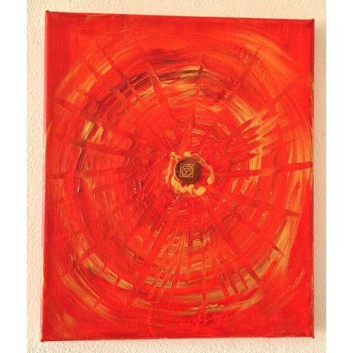 Energijska slika, Zlato sidro življenjske energije, 30 x 25 cm