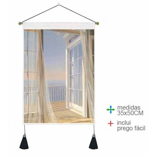 Feng Shui, slika iz bombaža,Vrata novih priložnosti