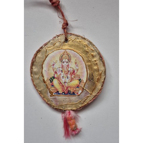 Ganesh, varuh novih poti in srečnih priložnosti, 9 cm