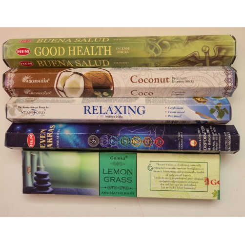 Samozaupanje in samozavest, komplet dišečih palčk 