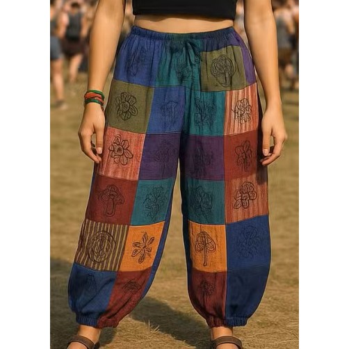 Nomad boem hlače, lila, unisex